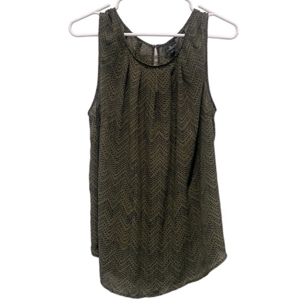 Sheer Sleeveless Blouse